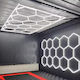 Led Profile Illuminated Figures Hexagon 58cm 4000k 4068