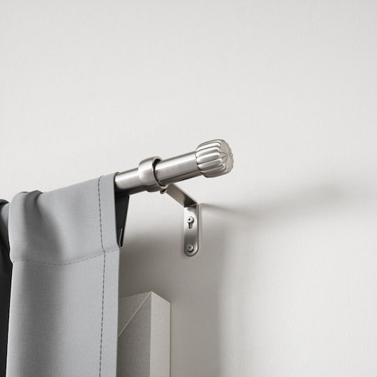 Umbra Extendable Metallic Curtain Pole Cleo Single Φ2.5mm 168-305cm Nickel Matte