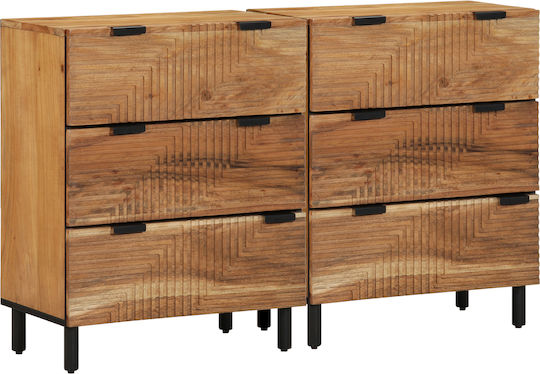 Συρταριέρα Креватокамарас Кафяв 60x33x75бр