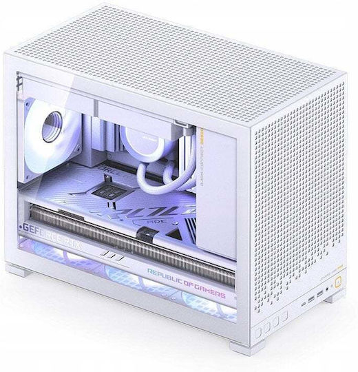 Jonsbo D32 PRO Мини Кула Компютърна Кутия Бяла