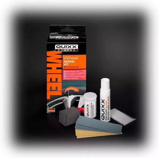 Quixx Kit Επιδιόρθωσης για Ζάντες Αυτοκινήτου Μαύρο