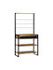 Raft Coloană de Bucătărie Maro 80x40x160buc