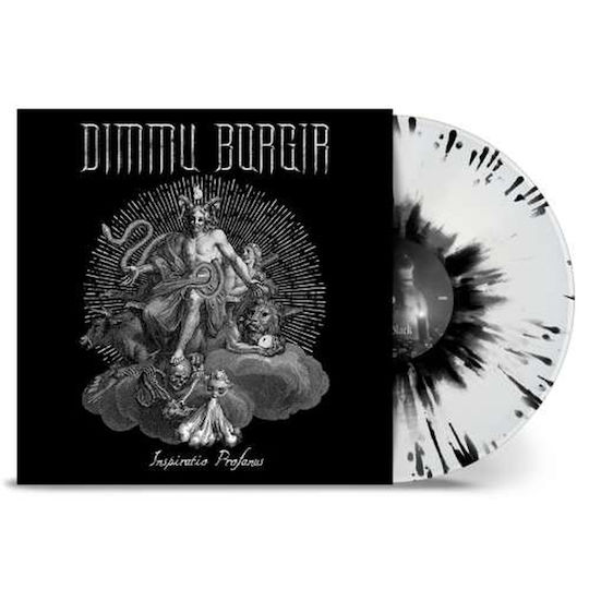 Dimmu Borgir Inspirato Profanus Black White Splatter 1 Vinyl