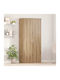Kleiderschrank Büro Walnut 80x39x178cm