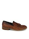 Men's Leather Moccasins Tabac Brown