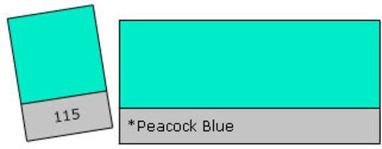 Lee Colour Filter 115 Peacock Blue
