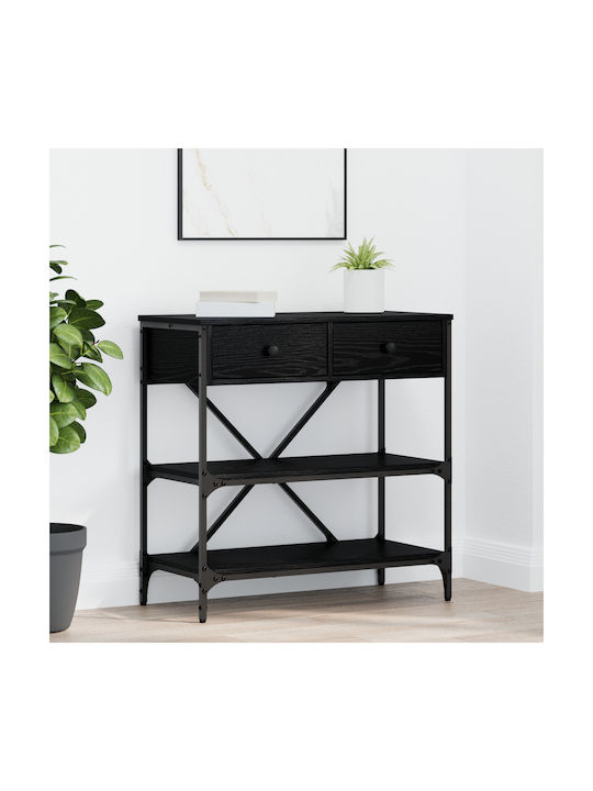 Konsole Black Oak L75xB34.5xH75cm