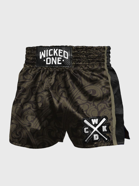 Wicked1 Shorts Kick/Thai-Boxen Schwarz
