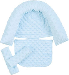 Car Seat Cushion Newborn Baby Blue Mink