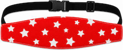 Headband Elastisches Sicherheitstape Rote Sterne