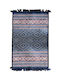 Sidirela Rug Rectangular Cotton Blue