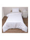 Viopros Rea Baby Quilts Baumwolle Weiß 120x160cm