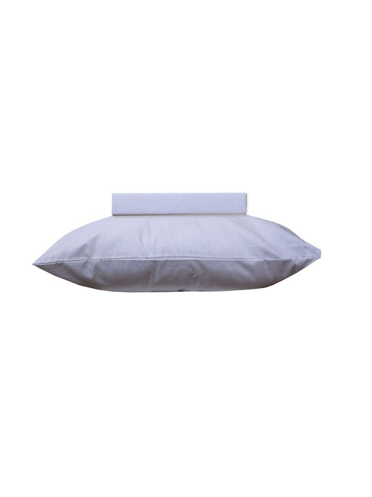 Viopros Cotton Baby Quilt 120x160cm Gray