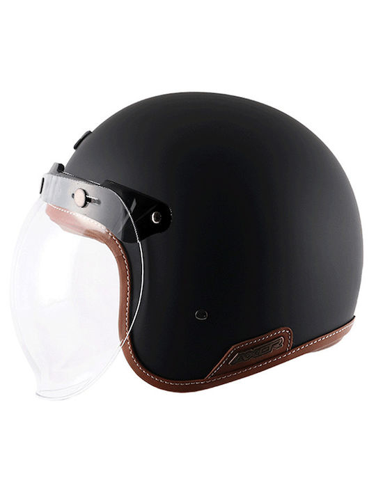 Axor Retro Dull Black Κράνος Μηχανής Jet ECE 22...