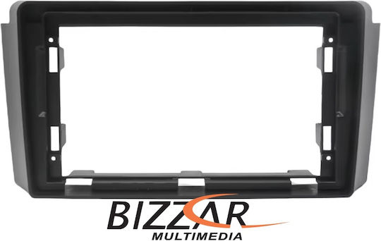 Bizzar DIN Fascia Panels 2 Din Compatible with Screen 9" for SsangYong Rexton 2002-2006
