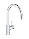 Grohe Küchenarmatur Zähler Silber