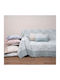 Viopros Viopros Three-Seater Sofa Throw Jacquard 180x280cm Green