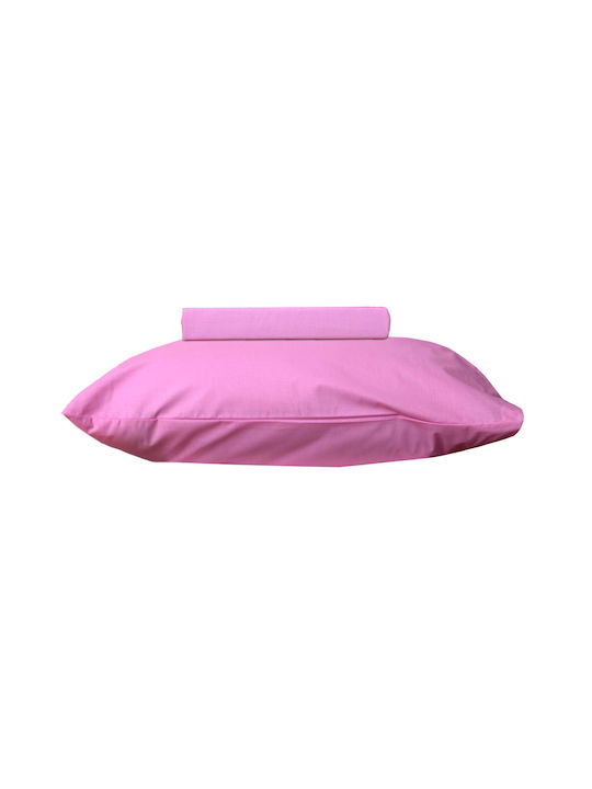Viopros Чаршаф Единичен 160x260см Фуксия