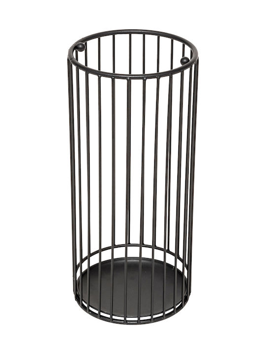 5Five Ομπρελοθήκη Μεταλλική Μαύρη 21x21x47cm