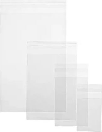 Polypropylene PP Packaging Bag Self Adhesive 10x15cm 100pcs