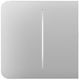 Sidebutton 2-gang White Ajax