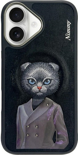 Nimmy Back Cover Silicone / Plastic Black (iPhone 16)