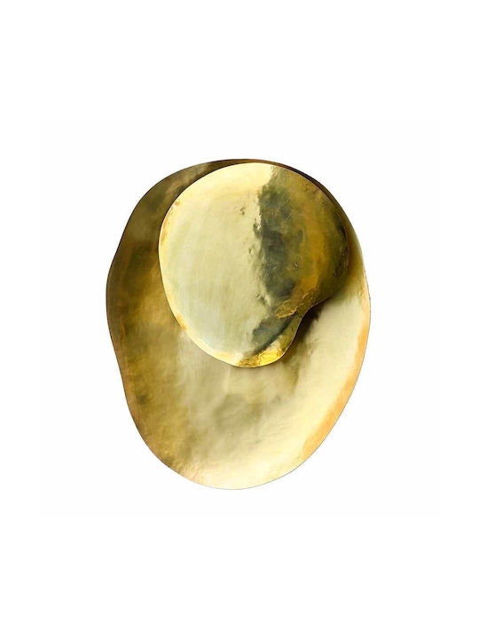 Lamp Wall Gold 43x35cm