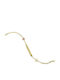 Themelidis Jewels Kids Bracelet ID from Gold 9K with Evil Eye