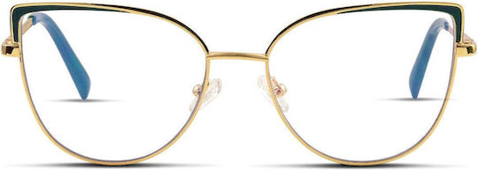 Γυαλιά Blue Light Υπολογιστή Marilyn Emerald Gold