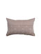 Anna Riska Sofa Cushion 1574 Made of 100% Cotton Mocca 32x52cm