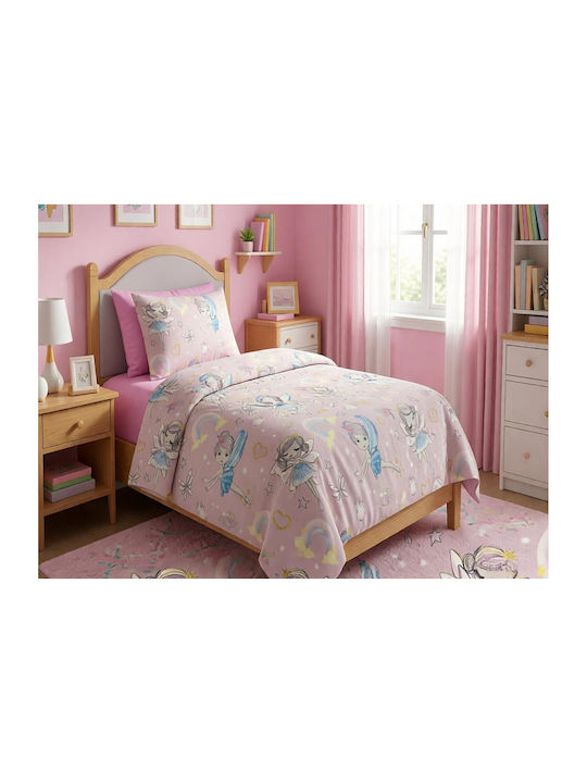 MayHome Kids Cotton Pillowcase 30x40cm Pink