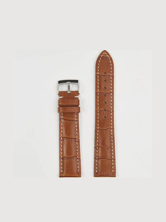 Campagnolo Cinturini Leather Strap Brown 24mm