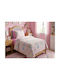 MayHome Baby Sheets Set Crib Cotton Pink 120x160cm 3pcs