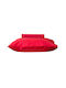 Viopros Baby Sheets Set Crib Cotton Red 120x160cm 3pcs