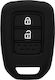 Techsuit Car Key Case 1014.04 Honda Fit Xrv Crv Hrv Black