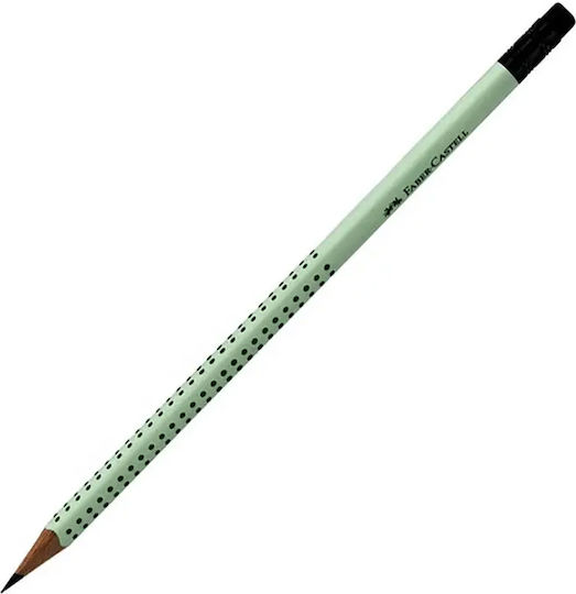 Pencil Eraser Faber-Castell Grip 2001 HB Olive Light