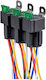 Set 3 Relee Auto SPDT Ato Atc Sigurantă 12V 30A Socket 5 Pinuri 14 Awg Cablu Gebildet