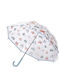 Tutete Kids Curved Handle Umbrella City Cars with Diameter 67cm Transparent