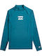 Billabong Waves All Day Kids Swimwear Rashguard Marine