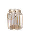 Koopman Metallic Lantern Gold 18x18x21cm
