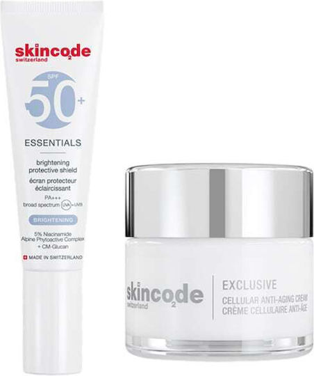 Skincode Exclusive Anti-Aging & Anti-Spot Kit Σετ Περιποίησης για Αντιγήρανση & Λάμψη