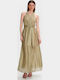 Summer Maxi Dress for Wedding and Christening Pistachio