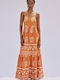 Maxi Kleid Brown