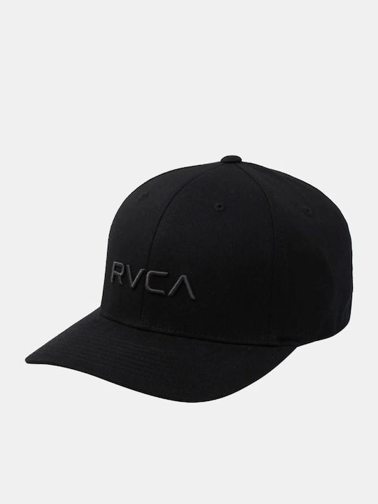 Men's Rvca Twill Snapback Ii Black Charcoal Avyha00457_bcl