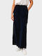 Damen Stoff Hose mit Gummizug Blau