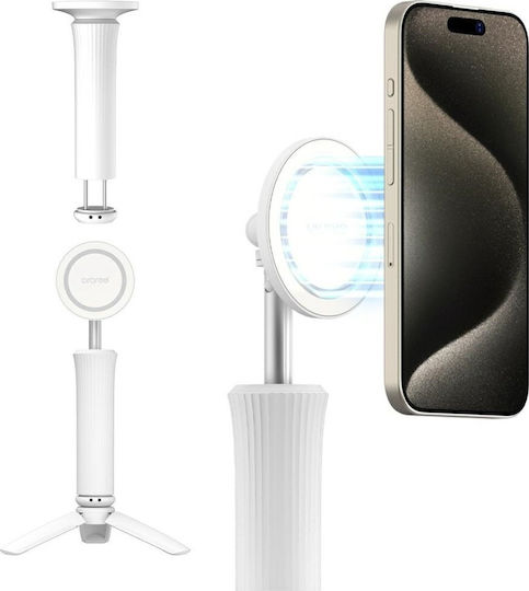 Araree Selfie Stick Magfie Pod Lite Tripod Magsafe White Ar60-02310b