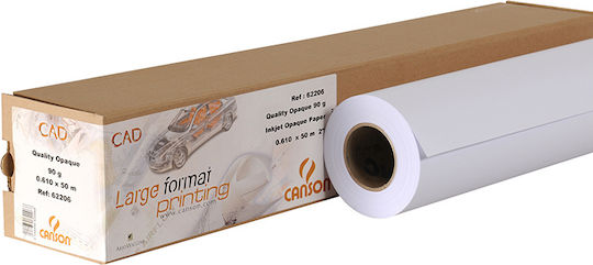 Canson Plotterpapierrolle 50m 90g/m²