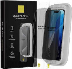 Spacecase Tempered Glass 0.33mm 2buc (iPhone 16) Spacecase Tempered Glass 0.33mm 2buc (iPhone 16)
