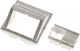 Set Plăcuță Stand 2 Bucăți Snap-in Colț Alb Eu N423.540n Nexans
