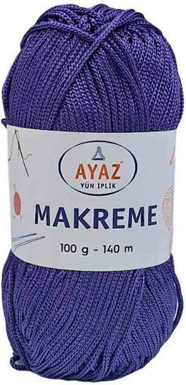 Νήμα Τσάντες Ayaz Makreme 1188 Μωβ Σκούρο 100gr